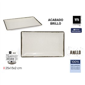 Tray La Mediterránea 25 x 15 x 2 cm (12 Units)