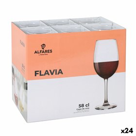 Wine glass Alfares Flavia (24 Units)