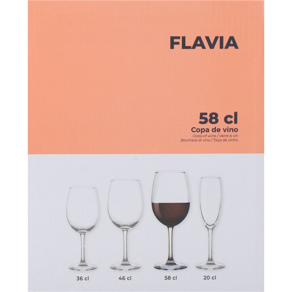 Wine glass Alfares Flavia (24 Units)