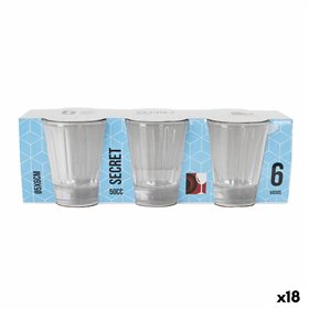 Set of Shot Glasses Arcoglass Secret 50 ml 6 Pieces (18 Units)