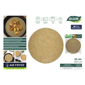 Air fryer paper Inde 23 cm (24 Units)
