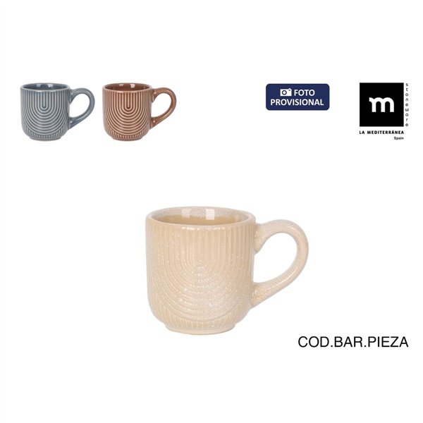 Tea and coffee cup La Mediterránea TOTEC 100 ml (24 Units)