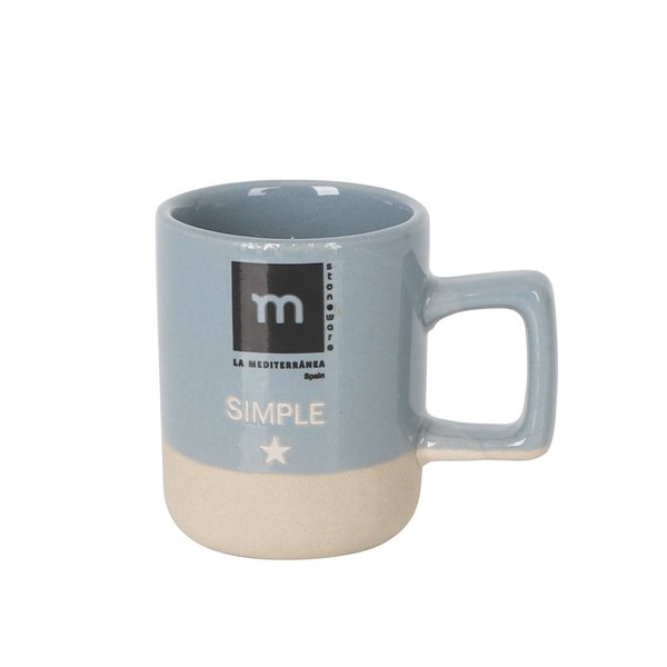 Tea and coffee cup La Mediterránea Simple&good 90 ml (24 Units)