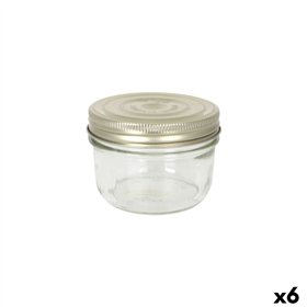 Jar Le Parfait Wiss Transparent Golden 350 ml Hermetic (6 Units)