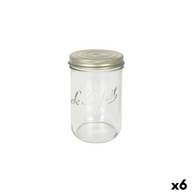 Jar Le Parfait Wiss Transparent Golden 500 ml Hermetic (6 Units)