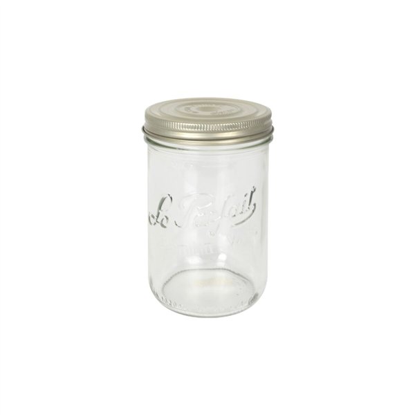 Jar Le Parfait Wiss Transparent Golden 750 ml Hermetic (6 Units)