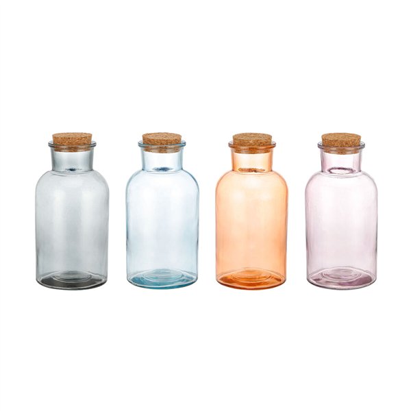 Glass Bottle La Mediterránea Cork Glass 500 ml (16 Units)