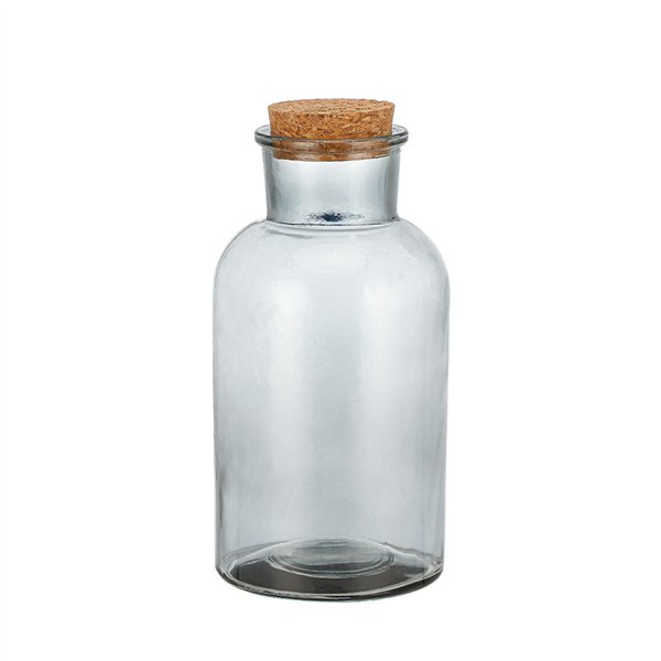 Glass Bottle La Mediterránea Cork Glass 500 ml (16 Units)