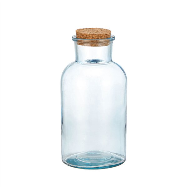 Glass Bottle La Mediterránea Cork Glass 500 ml (16 Units)