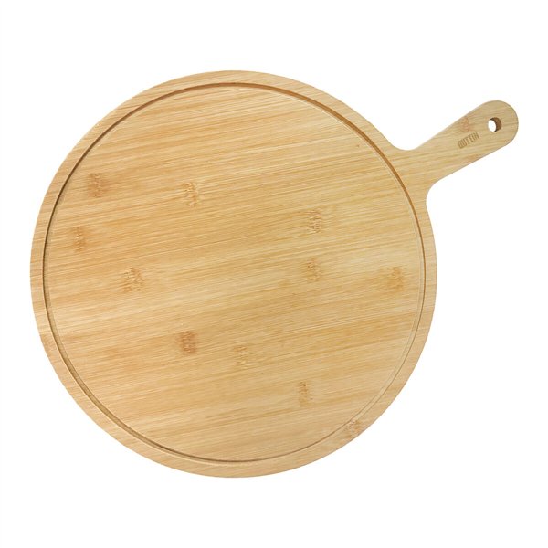 Cutting board Quttin Brown 33 x 43 x 1 cm Pizza (12 Units)