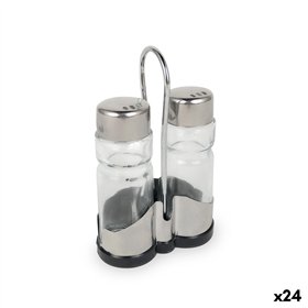 Salt Shaker with Lid My Bar Metal 47 ml 2 Pieces (24 Units)