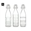Glass Bottle La Mediterránea Transparent Glass 1 L (12 Units)