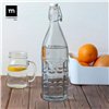 Glass Bottle La Mediterránea Glass 1 L (12 Units)