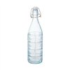 Glass Bottle La Mediterránea Glass 1 L (12 Units)