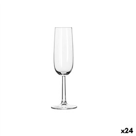 Champagne glass Royal Leerdam Vinci Transparent Glass 230 ml (24 Units)