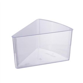 Set of reusable bowls Algon Transparent Plastic 9 x 5,5 cm 10 Pieces (24 Units)