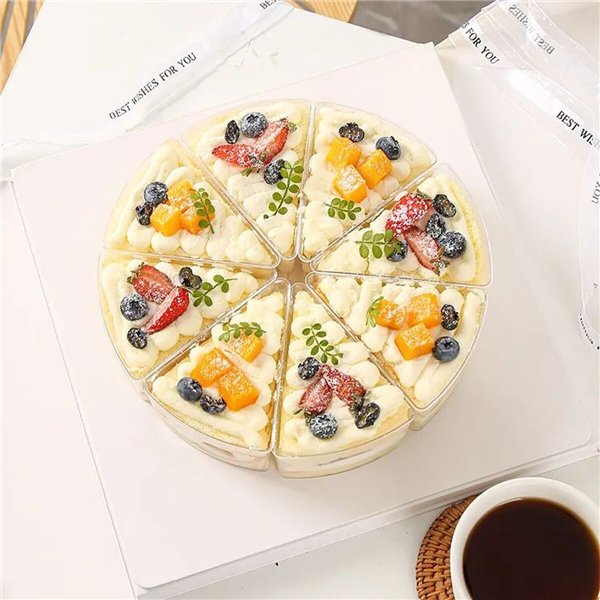 Set of reusable bowls Algon Transparent Plastic 9 x 5,5 cm 10 Pieces (24 Units)