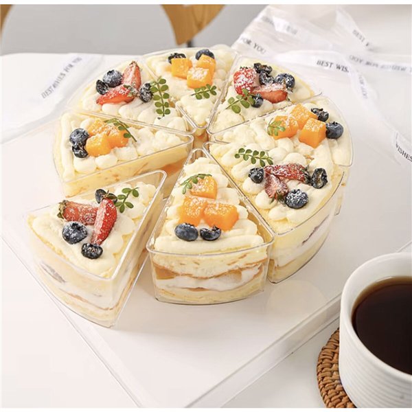 Set of reusable bowls Algon Transparent Plastic 9 x 5,5 cm 10 Pieces (24 Units)