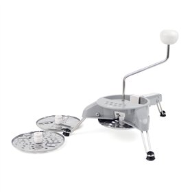 Manual Vegetable Chopper Quttin Grey Stainless steel 31 x 25,7 x 23 cm (6 Units)