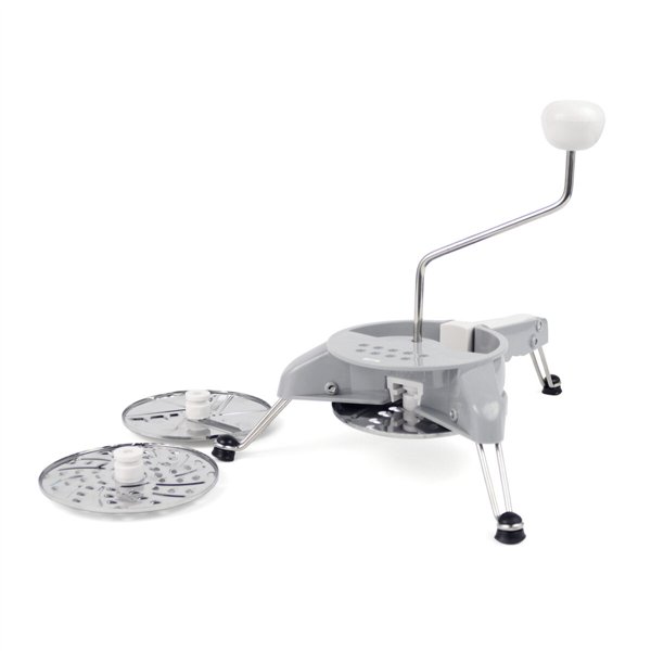 Manual Vegetable Chopper Quttin Grey Stainless steel 31 x 25,7 x 23 cm (6 Units)