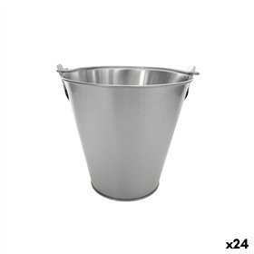 Snack Bowl My Bar Silver Steel 15 x 10 x 15 cm (24 Units)