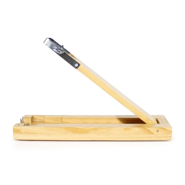 Ham stand Quttin Brown Wood 48 x 17 x 4 cm (6 Units)