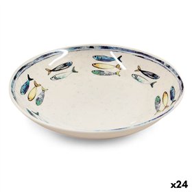 Deep Plate Alfares PEIXE 21 x 5,3 cm (24 Units)