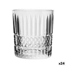 Glass La Mediterránea Phasai geneve Transparent Glass 350 ml (24 Units)