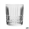Glass La Mediterránea Phasai geneve Transparent Glass 350 ml (24 Units)