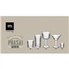 Glass La Mediterránea Phasai geneve Transparent Glass 350 ml (24 Units)