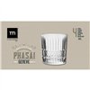 Glass La Mediterránea Phasai geneve Transparent Glass 350 ml (24 Units)