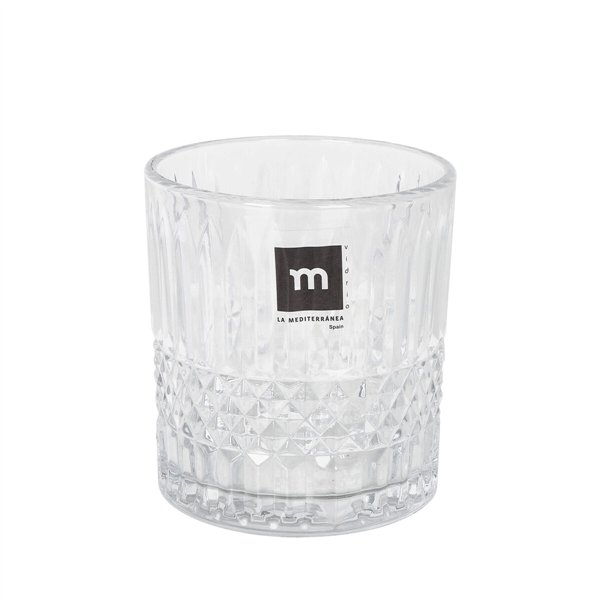 Glass La Mediterránea Phasai geneve Transparent Glass 350 ml (24 Units)