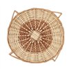 Table Mat Privilege Brown wicker Ø 25 cm (12 Units)