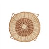 Table Mat Privilege Brown wicker Ø 30 cm (12 Units)