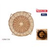 Table Mat Privilege Brown wicker Ø 40 cm (12 Units)
