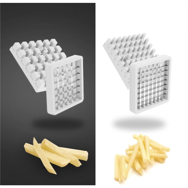 Potato Cutter Quttin Silver Steel 26 x 9 x 12,5 cm (8 Units)