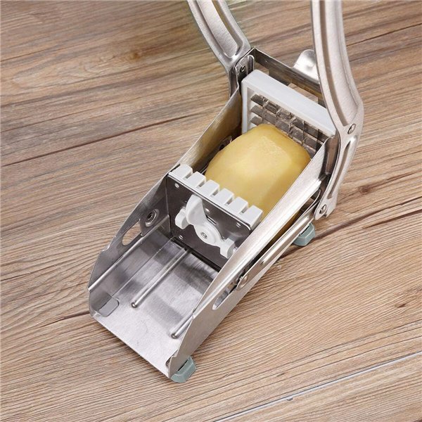 Potato Cutter Quttin Silver Steel 26 x 9 x 12,5 cm (8 Units)