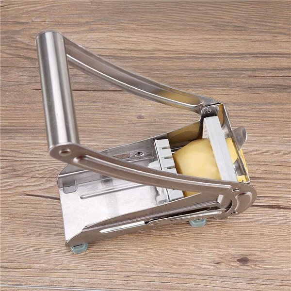 Potato Cutter Quttin Silver Steel 26 x 9 x 12,5 cm (8 Units)