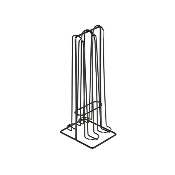 Coffee Capsule Organiser Quttin Black Iron (12 Units)