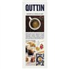 Coffee Capsule Organiser Quttin Black Iron (12 Units)