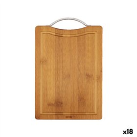 Cutting board Quttin Dark brown 27 x 20 x 1,5 cm (18 Units)