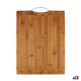 Cutting board Quttin Dark brown 39,5 x 30 x 1,5 cm (12 Units)