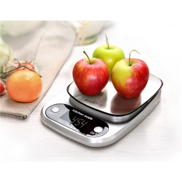 Digital Kitchen Scale Basic Home 10 kg (12 Units)