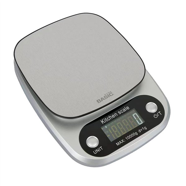 Digital Kitchen Scale Basic Home 10 kg (12 Units)