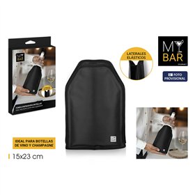 Bottle Cooler My Bar Black 15 x 23 cm (24 Units)