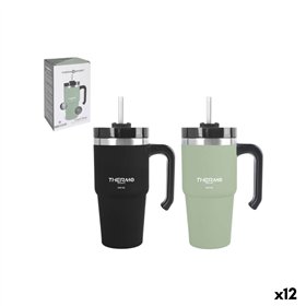 Thermal Cup with Lid ThermoSport 600 ml (12 Units)
