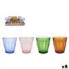 Set of glasses Duralex Picardie Multicolour Glass 250 ml 6 Pieces (8 Units)