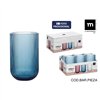 Glass La Mediterránea Sonella Blue Glass 430 ml (36 Units)