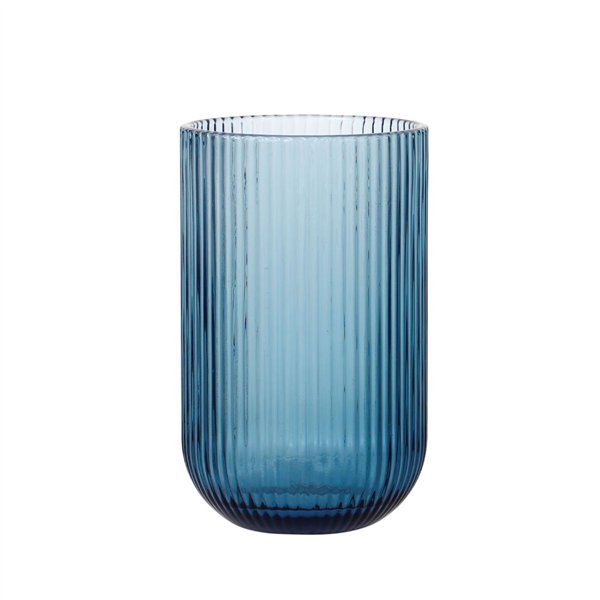 Glass La Mediterránea Sonella Blue Glass 430 ml (36 Units)