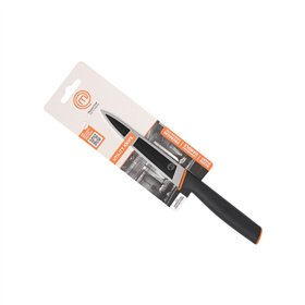 Kitchen Knife MasterChef Black Silver Stainless steel 13 cm (12 Units)